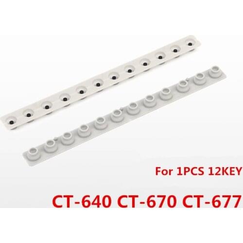 For 1PCS CASIO Casio electronic organ conductive rubber CT-640 CT-670 CT-677