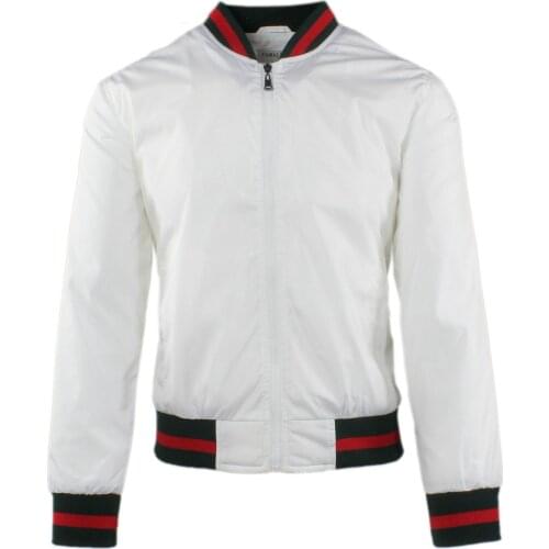 Jacket men half season vest College light waterproof white Slim Fit autumn Anti rain