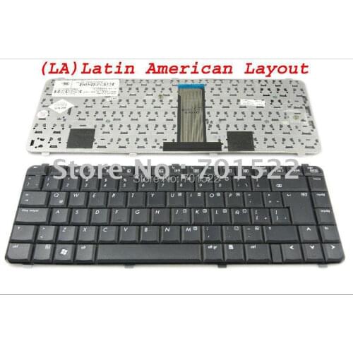 New Laptop keyboard for HP Compaq 6530S 6531S 6535S Black Latin American LA (Similar espanol SP Teclado) - NSK-H5R1E
