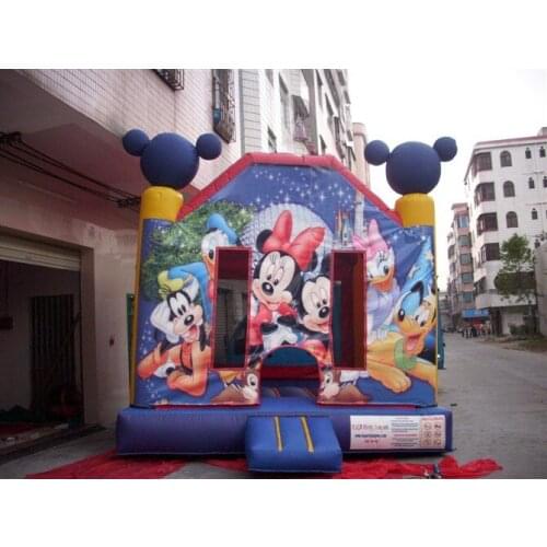 New arrvail inflatable bouncer house with Mickey cartoon jumping castle for sale