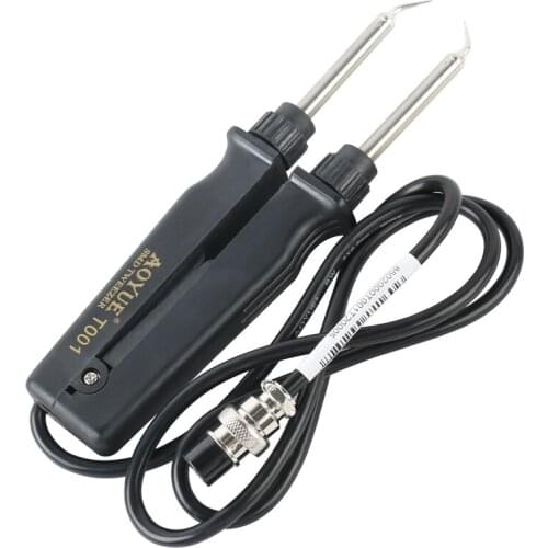 Orginal AOYUE 950/950+ Electric Tweezers IC Soldering Station Hot Tweezer 5 Pin For BGA SMD Repairing T001