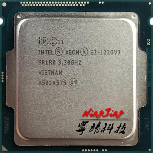 Intel Xeon E3-1226v3 E3-1226v3 3.3 GHz Quad-Core Quad-Thread CPU Processor L2=1M L3=8M 84W LGA 1150