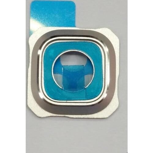 1PCS For Samsung Galaxy S6 edge Plus G928 Rear Back Camera Lens Glass Cover with Frame Housing and Adhesive Glue
