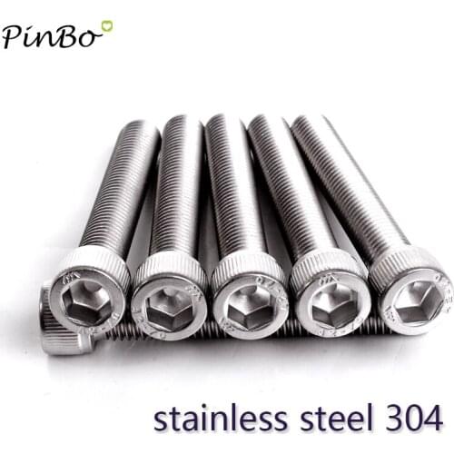 50Pcs M1.6 M2 DIN912 Hex Socket Screw Hexagon Socket Head Cap Screws 304 Stainless Steel