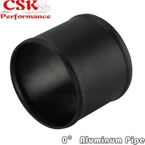 80mm 3.15" Inch Aluminum Hose Adapter Tube Joiner Pipe Coupler Connector Black