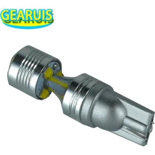 2 pcs de Alta potencia T10 30 W 6 smd 5 W LEVOU 2 Piso local lente 194 168 W5W 6SMD Car License Plate Auto Wedge Lampada Luz Bra