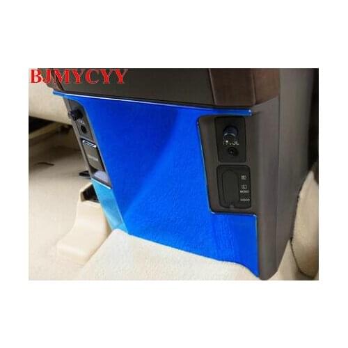 BJMYCYY Stainless steel kicking panel for rear end of automobile for Toyota Prado 2700 2010-2018