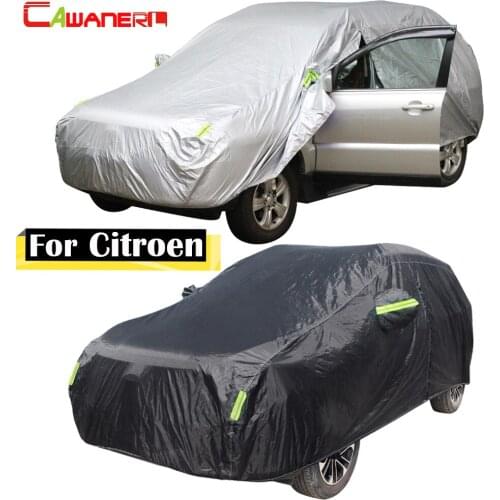 Cawanerl For Citroen C1 C2 C3 C4 C5 C8 DS3 DS4 DS5 Xantia Berlingo C-Quatre Waterproof Car Cover Sun Rain Snow Protection Cover