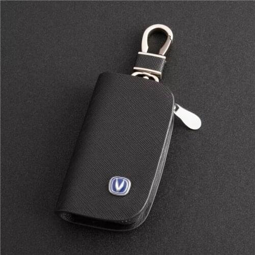 Car key holder bag cover For Changan CS15 CS75 CS55 CS35 CS95 CX70 Alsvin V5 V7 key case for car key protection Auto Accessories