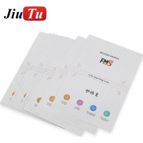 Comprissive Repair Flexible Hydrogel Film Curved Full Screen Fit For Film Cutting Machine Repair Indentation in One Second