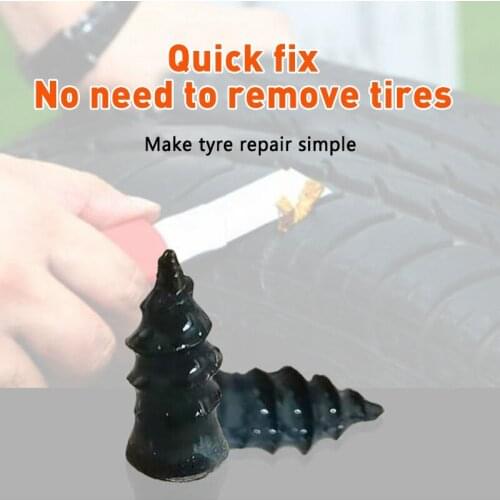 5/10PCS Vacuum Tyre Repair Nail For Motorcycle Tubeless Tyre Repair Rubber Nails Self-tire Repair Tire Film Nail Dropshipping
