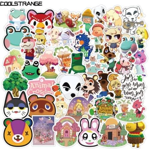 10/30/50Pcs Classic Anime Animal Crossing Stickers For Laptop Motorcycle Skateboard Guitar Toy Game Machine Children Gift