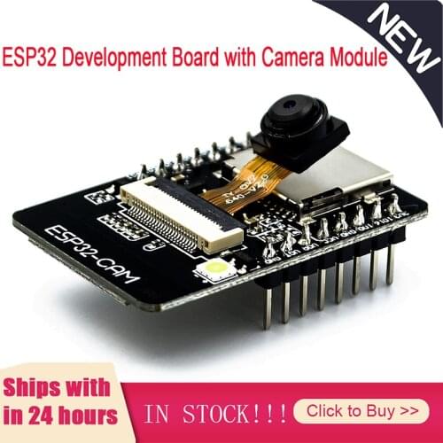 ESP32-CAM WiFi + Bluetooth-compatible Camera Module Development Board ESP32 With Camera Module OV2640 Support Smart Config