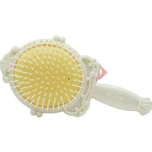 Princess lovely Hair Comb Air Bag Massage Comb Straight Hair Brush Head Anti-static Smooth Styling Tools escova de cabelo