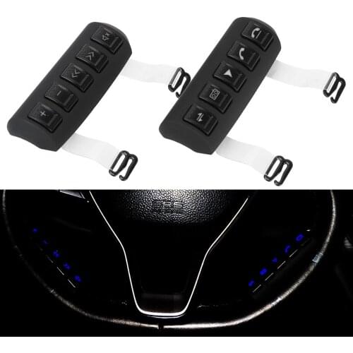 For Stereo Easy Install DVD Radio Multifunction Car Steering Wheel Button Backlight GPS Remote Control