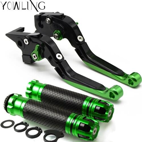 Motorcycle Accessories Handlebar Hand Grips CNC Brake Clutch Levers For Kawasaki Z800 Z800/E version 2013 2014 2015 2016 2017