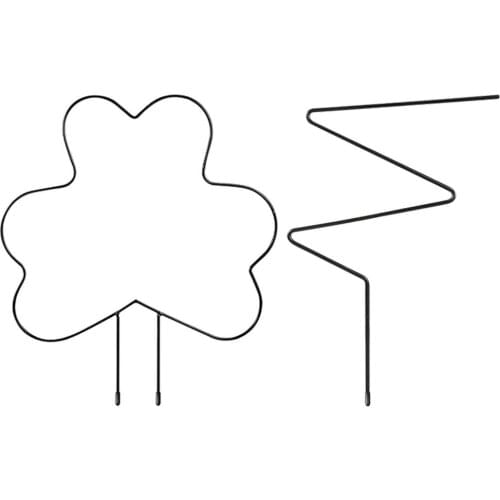 Garden Plant Leaf Vine Climbing Support Rack Iron Rust Free Trellis Climbing Plant Potted Support Frame