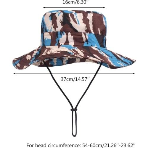 Outdoor Sun Hat Waterproof Fishing Hat Sun Protection Summer for Man and Women E56D