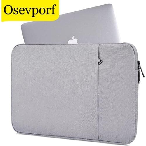 Waterproof Laptop Bag Sleeve Case For Apple Macbook Air Pro Retina 11 12 13 15 15.6 Cover For Xiaomi DELL Notebook Accessories
