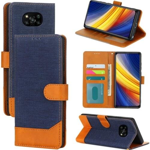 Phone Protective Book Case For Xiaomi POCO X3 Holder Flip Wallet Satnd Coque Cover On Mi Poco X3 Pro NFC Leather Case Hoesje Bag