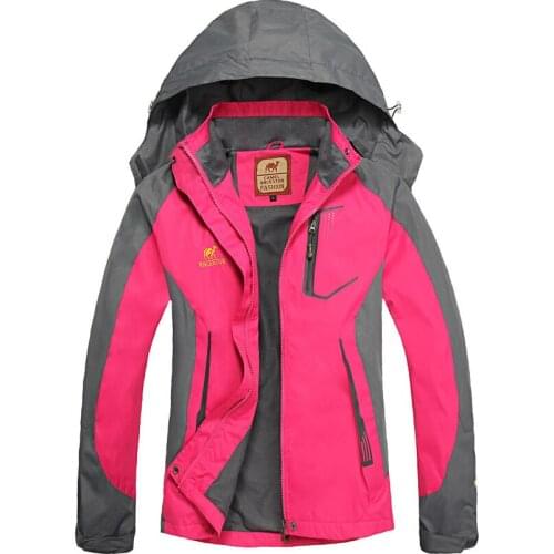 Women Windproof Outdoor Camping Hiking Climbing Jacket Coat Top Outwear Windbreaker Sports Apparel Tracksuit Athletic Blazers