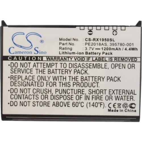 Cameron sino 1200mah battery for HP iPAQ RX1900 RX1950 RX1955 35H00063-00M 395780-001 398687-001 399858-001 HSTNN-H09C-WL