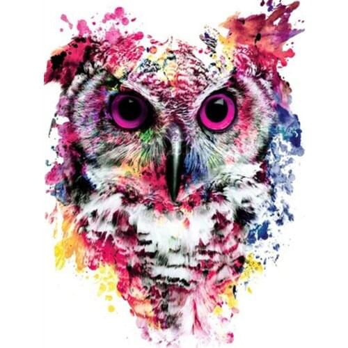 Colored Wolf DIY 11CT Cross Stitch Embroidery Kits Needlework Craft Set Cotton Thread Printed Canvas Home Decoration Sell