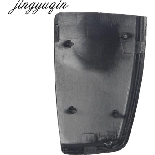 Jingyuqin 20pcs/lot For AUDI A2 A3 A4 A6 A6L A8 TT Car key shelll back Cover Round emblem place without logo