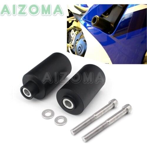 2pcs/ Pair Motorcycle Delrin Frame Sliders Crash Falling Protection Kit For Suzuki GSX-R1000 GSXR1000 GSXR 1000 2007-2008
