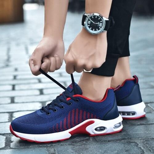 Sooneeya Breathable Mesh Sports Shoes Man Black White Red Running Sneakers for Men 2020 Spring Jogging Walking Shoes Zapatillas