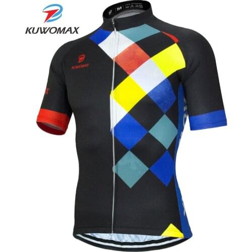KUWOMAX Pro Team Cycling Jersey Ropa Ciclismo Quick-Dry Sports Jersey Cycling Clothing cycle bicycle Wear pro Jersey