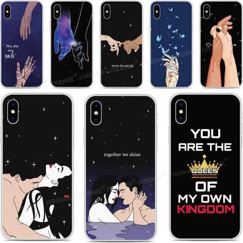 Love Darlin Couple Soft TPU Phone Case For ZTE Blade A5 A7 2020 A3 L8 2019 Axon 10 Pro 5G V2020 V9 V10 Vita A7s 20 Smart Cover