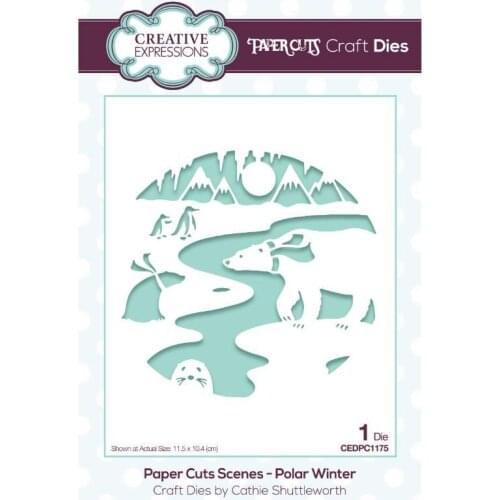 Christmas Polar Winter Polar Bear Metal Cutting Dies 2021 Arrival New Cut Die Various Card Series Scrapbook Paper Craft Knife