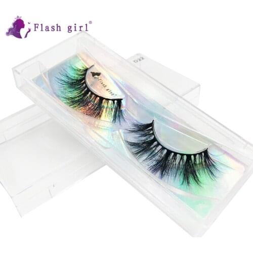 Most Popular 3D Mink False Eyelashes High Volume Cruelty Free Eyelash Handmade Natural Thick Long Fake Eye Lashes D22