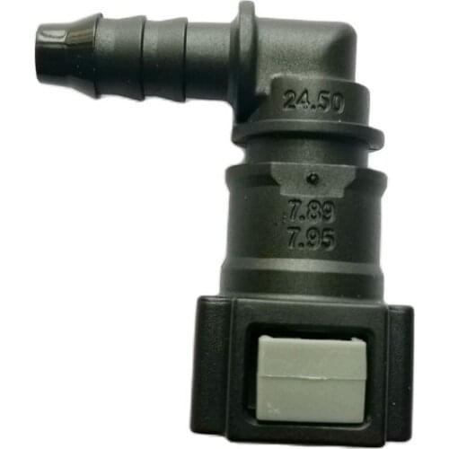 Fuel-line-connector 7.89 ID6 5/16 90 degree female Oil pipe quick coupling