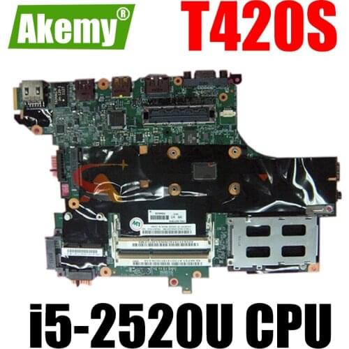 Thinkpad Notebook Motherboard Is Suitable Plni5-2520UMA Y-AMT Y-TPM for T420S Integrated Graphics Card. 63Y1718 04W2002 04W1441