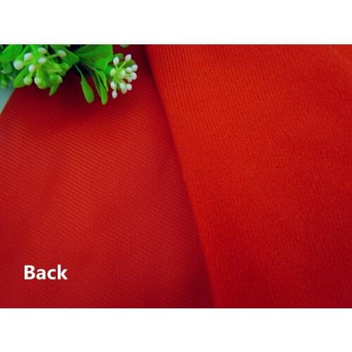 9283# Red Color Loop Fleece fabric can stick by Magic tape/DIY patchwork Stuffed toys sofa brushed velboa velvet(1 meter)