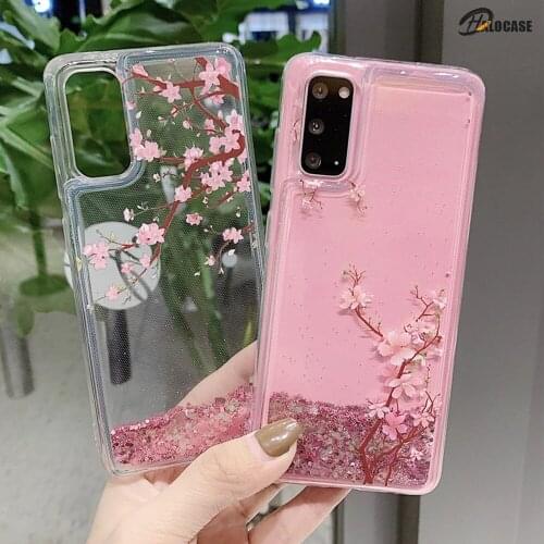 For Samsung Galaxy S21 Ultra Case Bling Glitter Quicksand Soft Silicone Phone Cases For GalaxyS21 S 21 Plus S21+ S21Ultra Cover