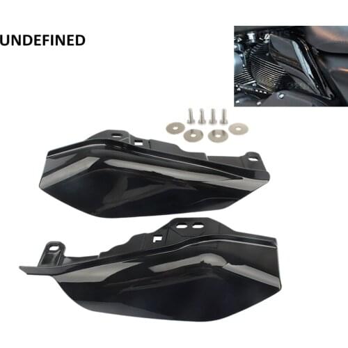 Motorcycle Air Deflector Mid-Frame Heat Shield Cover Trim for Harley Touring Electra Glide Street Glide Road Glide CVO 2017-2020