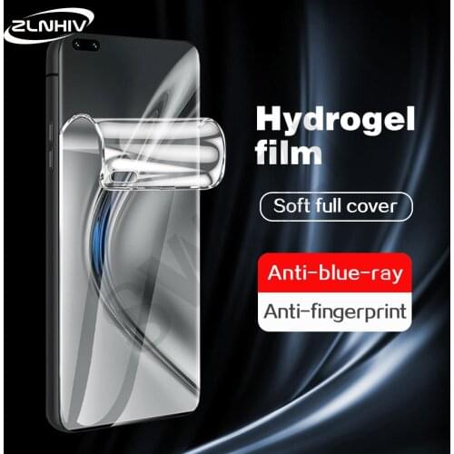 ZLNHIV soft full cover for Honor 50 SE Pro hydrogel film phone screen protector Anti Blue Light protective film