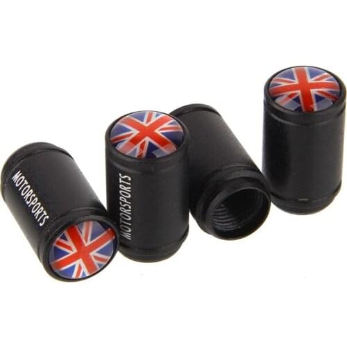 Auto Car Metal Matt Black Tire Parts Valve Stem Caps Accessories for Proton Pontiac Skoda Subaru smart MINI cooper BMW Benz Ford