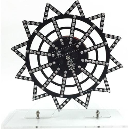 Colorful and Cool Animation LED Electric Rotating Ferris Wheel Diy Kit