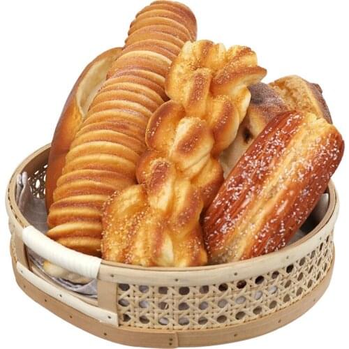 Model room kitchen soft decoration living room dining table simulation bread decoration food photography dessert props