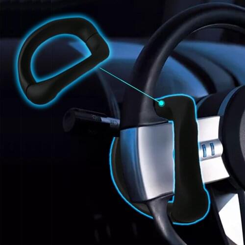 TESLA Model 3 Y S X Upgraded Counterweight Ring Autopilot FSD Automatic Assisted Driving AP Steering Wheel Booster