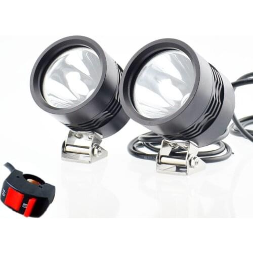 Motorcycle LED Headlight U2 Car fog lights moto Spotlight 40W 12V 6500K super bright motorbike headlamp auxiliary work lamp