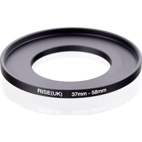 Original RISE(UK) 37mm-58mm 37-58mm 37 to 58 Step Up Ring Filter Adapter black
