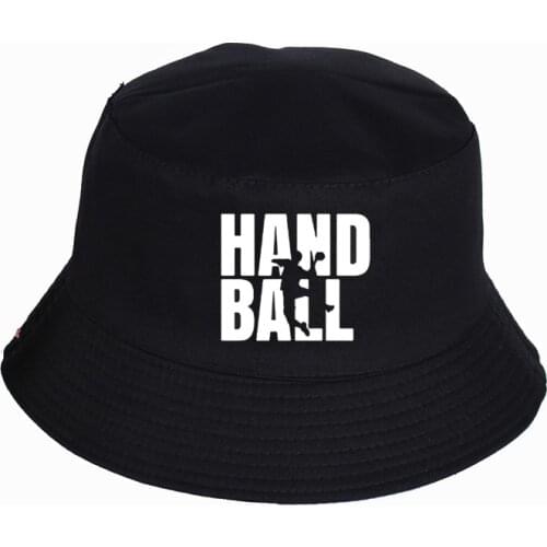 2019 new Bucket Hat I love handball Panama Bucket Hat High Quality Cap Summer Sport Cap Sun Visor Fishing Fisherman Hat