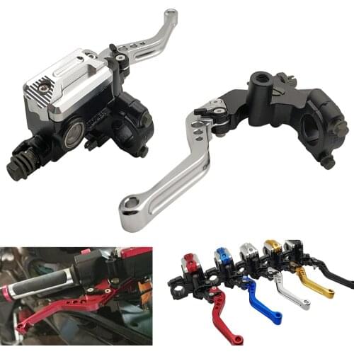 2020 Motorcycle Clutch Brake Master Cylinder Reservoir Levers Kit For Suzuki GSF 650 GSXR 1000 1100 400 600 750 GSR 600 750