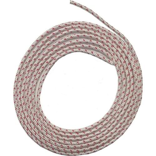Lawn Mower Engine Pull Cord Starter Rope 5.0m Ø 3.5mm 220kg Loadable For Lawn Mowers And Power Tools