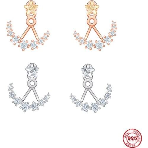 2020 New Fashion Charm Sterling Silver Original 1:1 Copy, Simple Charm Fashion Wild Earrings Women Luxury Jewelry Gifts